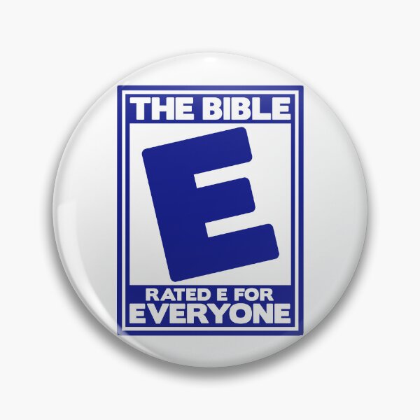 Item preview, The Bible Rated E for Everyone designed and sold by plushism.