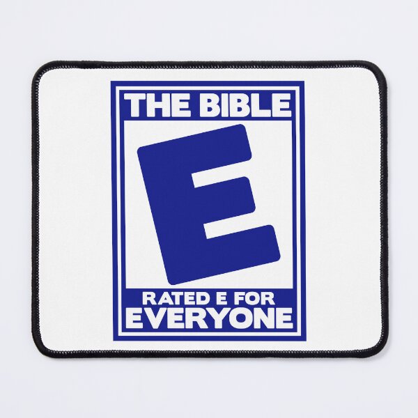 Item preview, The Bible Rated E for Everyone designed and sold by plushism.