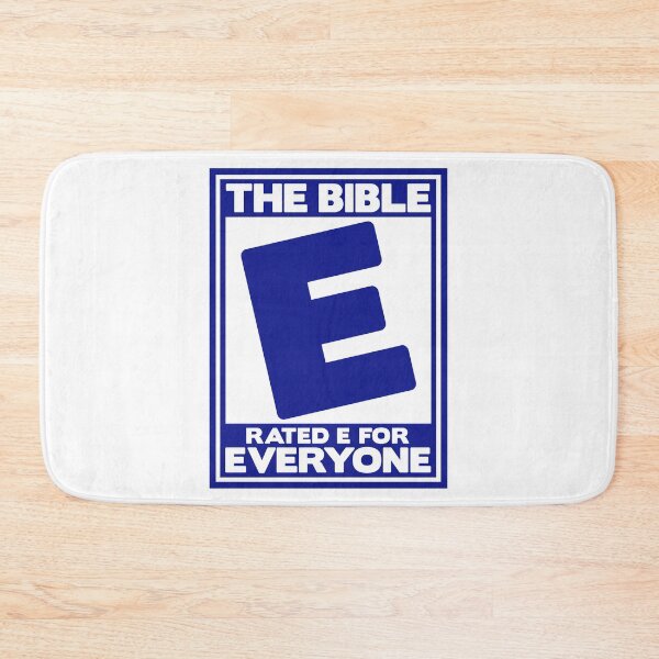 Item preview, The Bible Rated E for Everyone designed and sold by plushism.