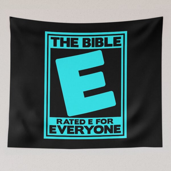 Item preview, The Bible Rated E for Everyone designed and sold by plushism.