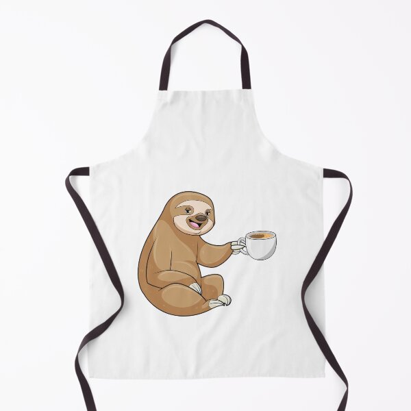 Item preview, Sloth with Cup of Coffee designed and sold by Snabdesign84.