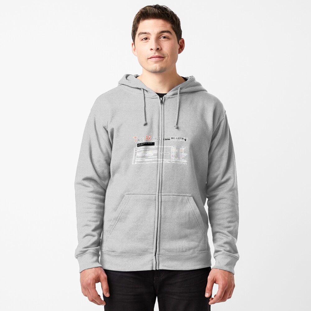 .TAR: the Tape Archive Zipped Hoodie