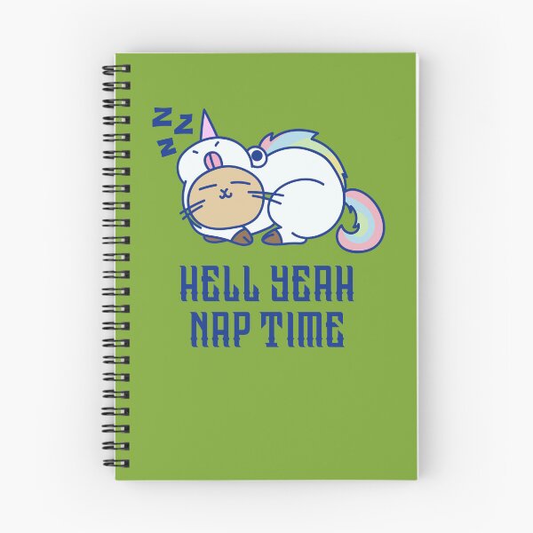 Item preview, Hell Yeah Nap Time Cute Metal designed and sold by IronicBGear.