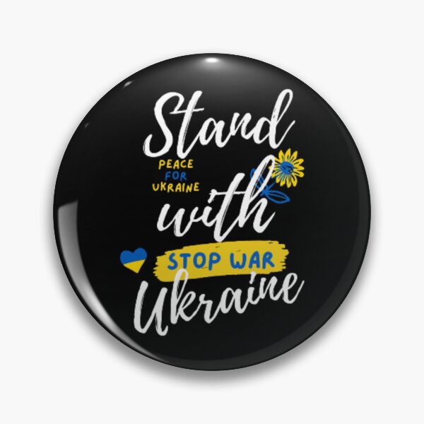 Item preview, I Stand With Ukraine - Stop War   designed and sold by DewdropGalaxy.