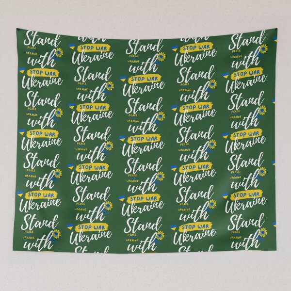 Item preview, I Stand With Ukraine - Stop War   designed and sold by DewdropGalaxy.