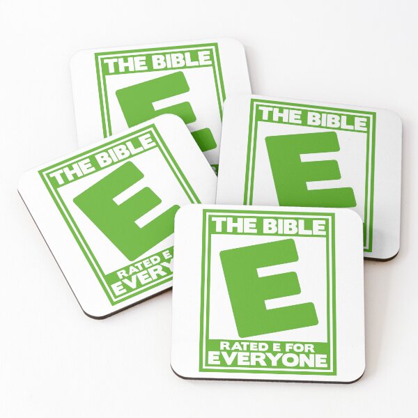 Item preview, The Bible Rated E for Everyone designed and sold by plushism.