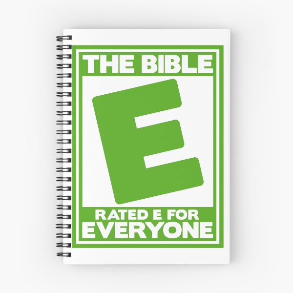 Item preview, The Bible Rated E for Everyone designed and sold by plushism.