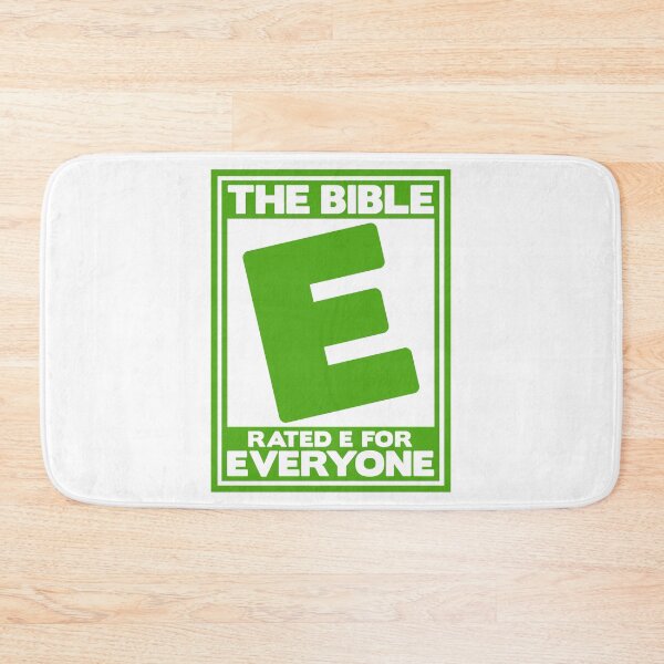 Item preview, The Bible Rated E for Everyone designed and sold by plushism.