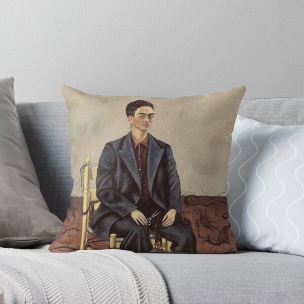 Aperçu de l'œuvre Autoportrait aux cheveux coupés par Frida Kahlo créée et vendue par FridaBubble.