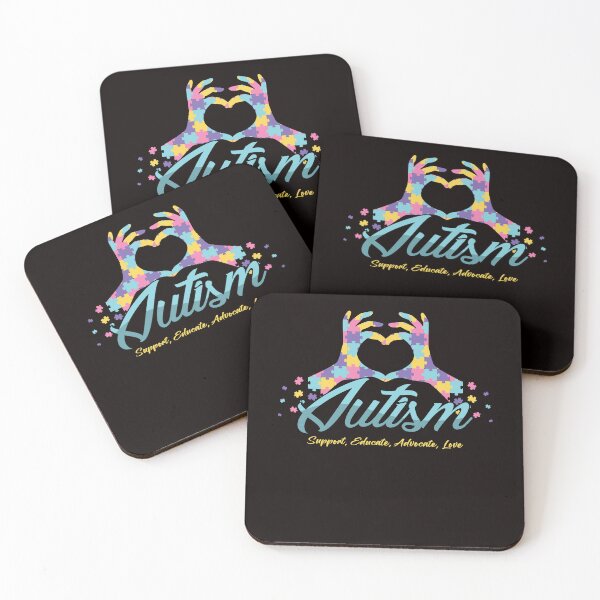 Item preview, Autism Awareness Heart Puzzle Autistic Ribbon Special Needs designed and sold by TomGiantDesigns.
