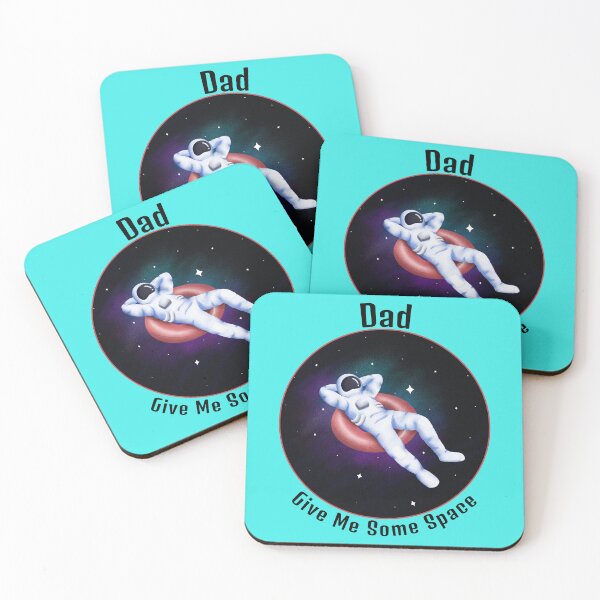 Item preview, Dad Give Me Some Space AZURE BLUE designed and sold by LargeShop.