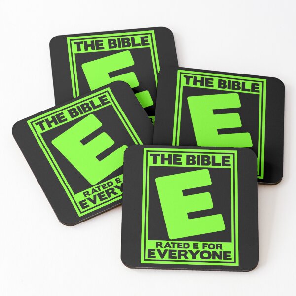Item preview, The Bible Rated E for Everyone designed and sold by plushism.