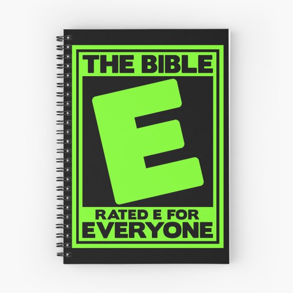 Item preview, The Bible Rated E for Everyone designed and sold by plushism.