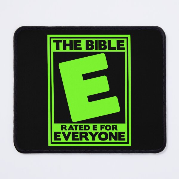Item preview, The Bible Rated E for Everyone designed and sold by plushism.