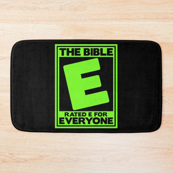 Item preview, The Bible Rated E for Everyone designed and sold by plushism.