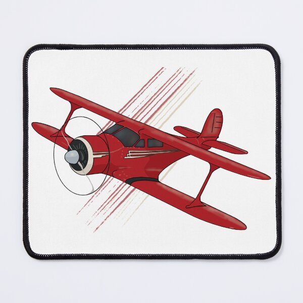 Item preview, Beechcraft Staggerwing Red and White designed and sold by RampRatGear.