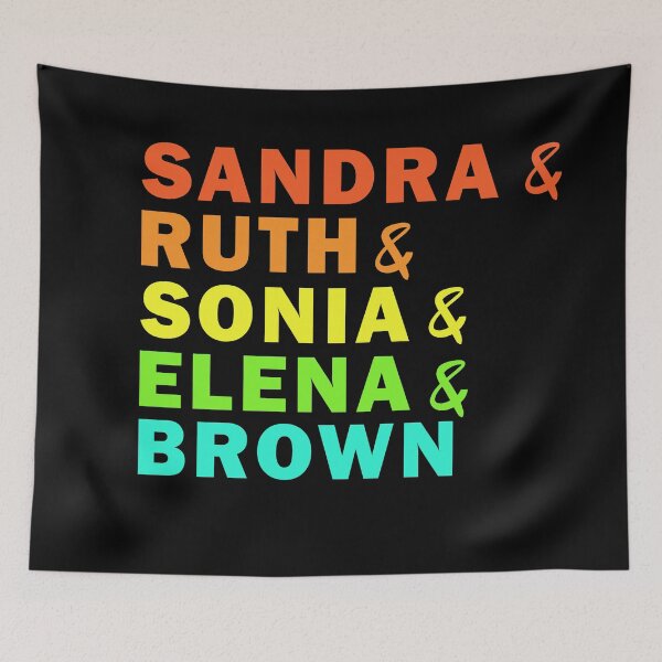 Item preview, The Supremes Sandra Ruth Sonia Elena and Brown designed and sold by Feline Rockstars.