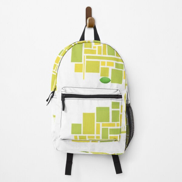 Item preview, NFT Be Tree Be Free Environmental theme lime green cubist tree 450 designed and sold by SpArtk.