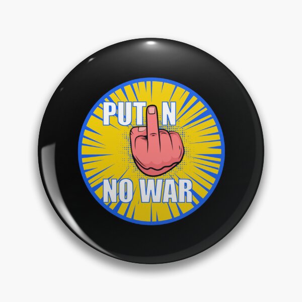 Item preview, Putin No War⎢Autocracy is a human and global folly! Peace, Prosperity.   designed and sold by DewdropGalaxy.