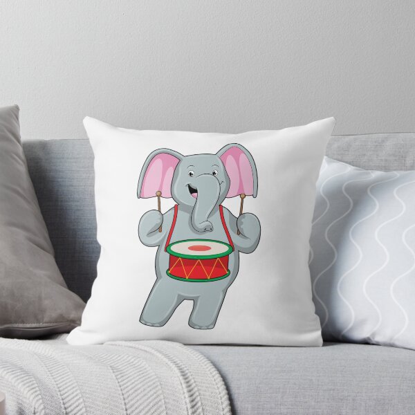Item preview, Elephant at Music with Drum designed and sold by Snabdesign84.