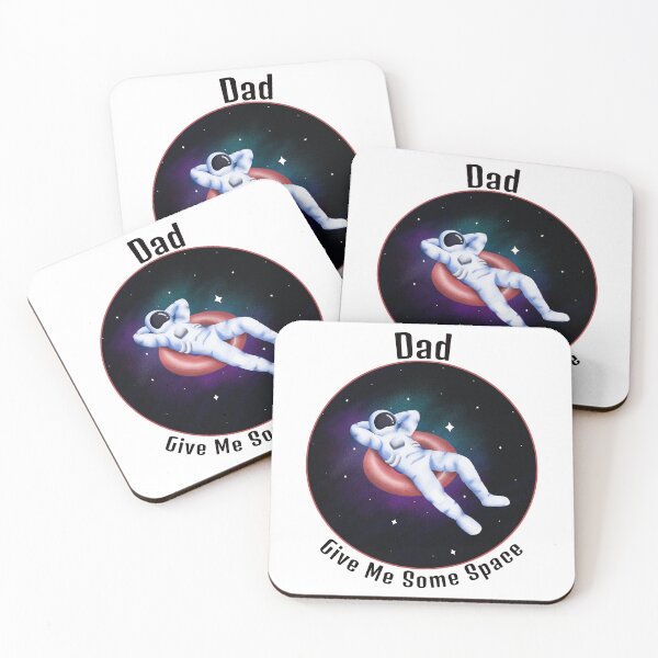 Item preview, Dad Give Me Some Space WHITE designed and sold by LargeShop.