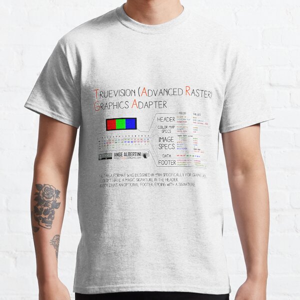.TGA: TrueVision (Advanced Raster) Graphics Adapter Classic T-Shirt