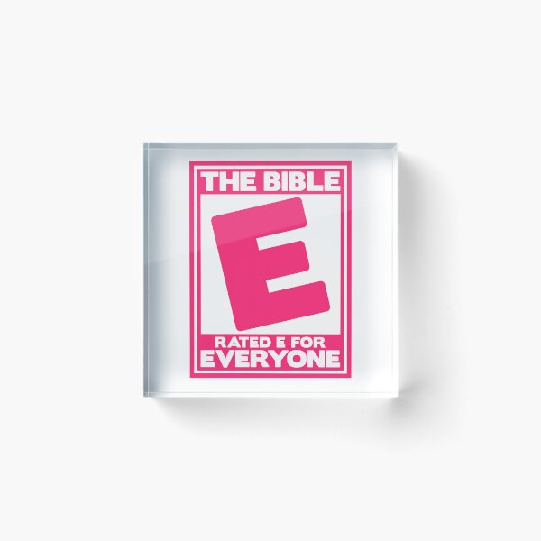 Item preview, The Bible Rated E for Everyone designed and sold by plushism.