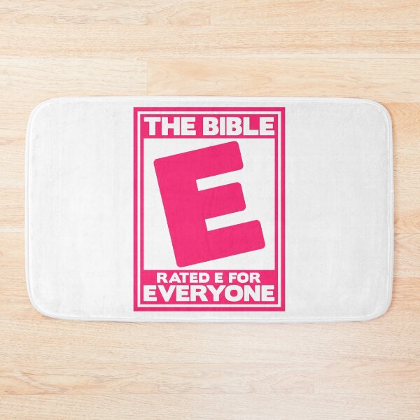 Item preview, The Bible Rated E for Everyone designed and sold by plushism.