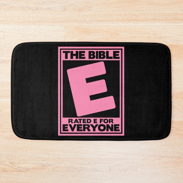 Item preview, The Bible Rated E for Everyone designed and sold by plushism.