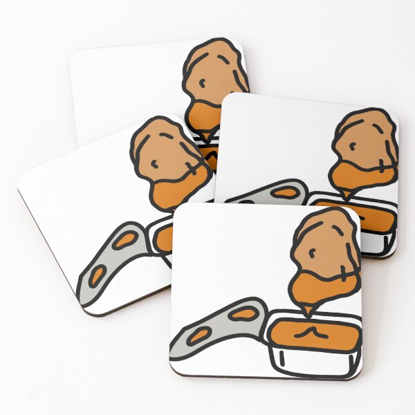 Item preview, Chicken Nugget and Spicy Buffalo Sauce designed and sold by tgannon.