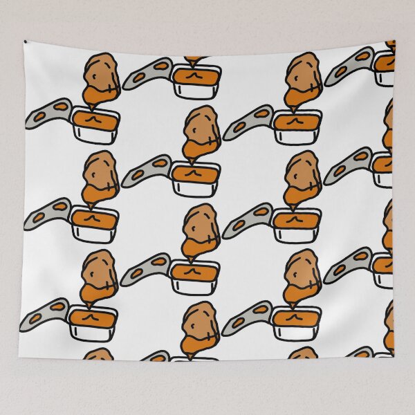 Item preview, Chicken Nugget and Spicy Buffalo Sauce designed and sold by tgannon.