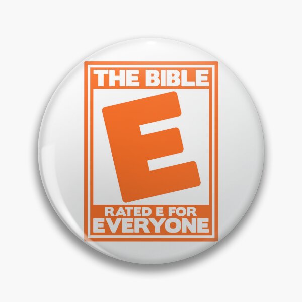 Item preview, The Bible Rated E for Everyone designed and sold by plushism.