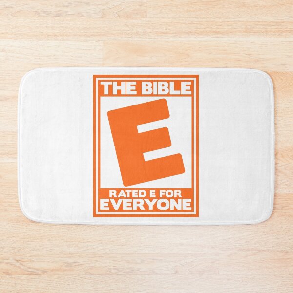 Item preview, The Bible Rated E for Everyone designed and sold by plushism.