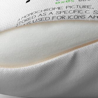 Alternate view of .XBM: X Bitmap Throw Pillow