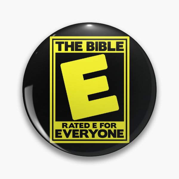 Item preview, The Bible Rated E for Everyone designed and sold by plushism.