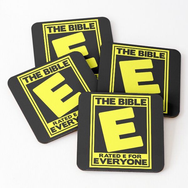 Item preview, The Bible Rated E for Everyone designed and sold by plushism.