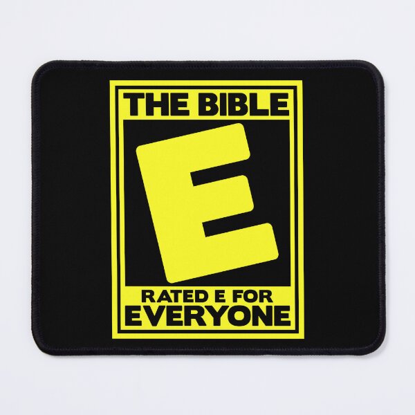 Item preview, The Bible Rated E for Everyone designed and sold by plushism.