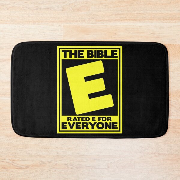 Item preview, The Bible Rated E for Everyone designed and sold by plushism.