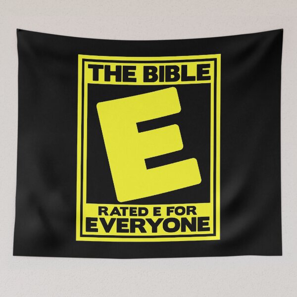 Item preview, The Bible Rated E for Everyone designed and sold by plushism.