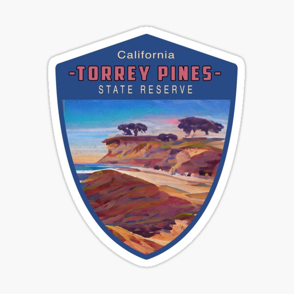 Torrey Pines State Park California Sticker