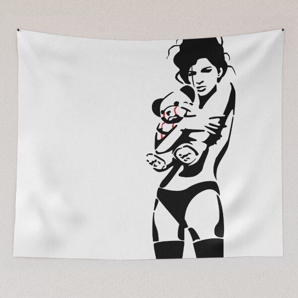 Item preview, girl with a bear designed and sold by Artgaus1.