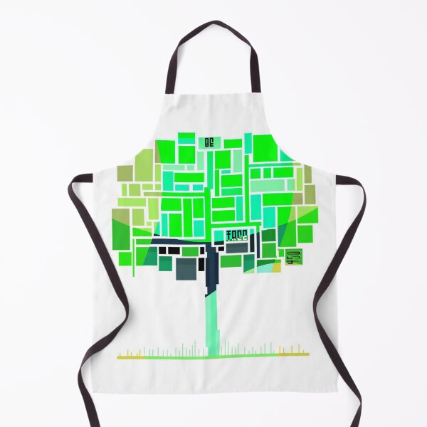 Item preview, NFT Be Tree Be Free Environmental theme polly green cubist tree 450 designed and sold by SpArtk.