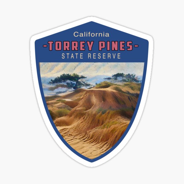 Nice Torrey Pines State Park California Sticker
