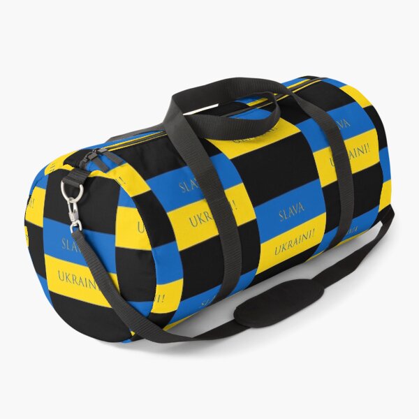Item preview, Ukraine flag colours. Blue top, yellow bottom. romanized text Slava Ukraini! (Glory to Ukraine)r designed and sold by DewdropGalaxy.