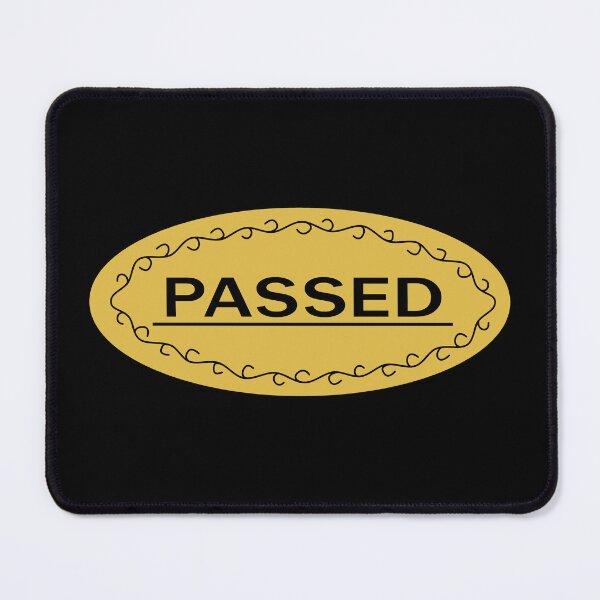 Item preview, Passed camera sticker designed and sold by gemgemshop.