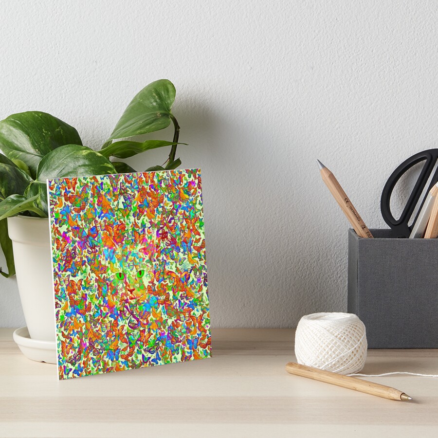 Hiding in butterflies Art Board Print