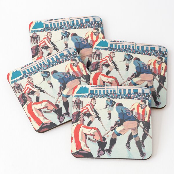 Item preview, Chamonix | Roger Broders | 1930 Ice Hockey Art designed and sold by CJET.