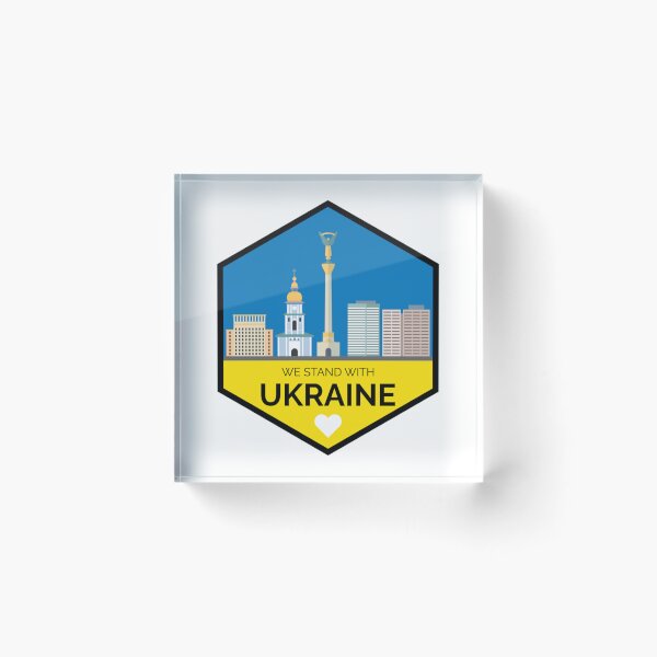 Item preview, We stand with Ukraine   designed and sold by DewdropGalaxy.