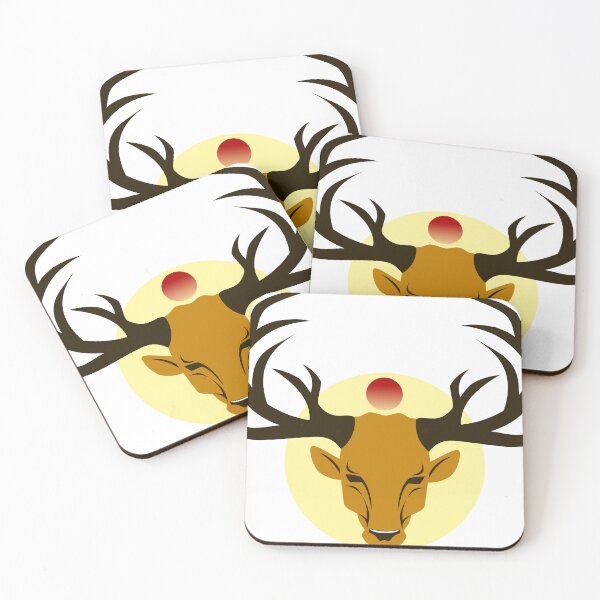 Item preview, deer and sunset designed and sold by Jhnlr.