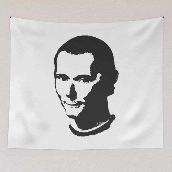 Item preview, Niccolo Machiavelli | Black Machiavellianism  designed and sold by PhilosophyWear.